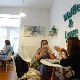Waffle & Love Budapest - Belső