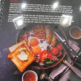 Wake Up - Gourmet Bár Budapest - Étlap/itallap