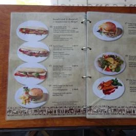 Walhalla Club Budapest - Étlap/itallap