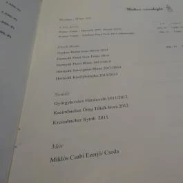 Walter Vendéglő Perbál - Étlap/itallap