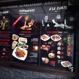 Wasabi Running Sushi & Wok Restaurant - Szépvölgyi út, Budapest - Étlap/itallap