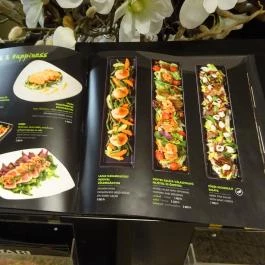 Wasabi Running Sushi & Wok Restaurant - MOM Park Budapest - Étlap/itallap