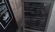 Wesselys Street Food and Coffee Budapest - Étlap/itallap