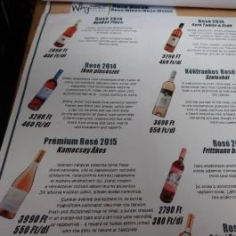 Why Not Café & Bar Budapest - Étlap/itallap