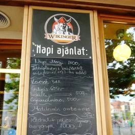 Wikinger Étterem Budapest - Étlap/itallap