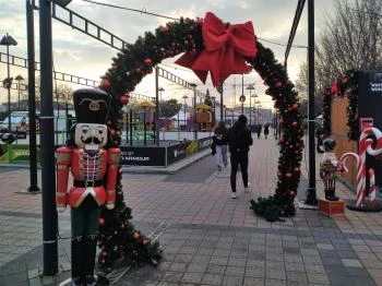 Westend Winter Wonderland jégpálya Budapest