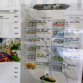 WoKame Budapest - Étlap/itallap