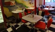 WOW American Retro Diner Budapest - Belső