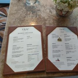 ZAZIE Bistro & Bar Budapest - Étlap/itallap