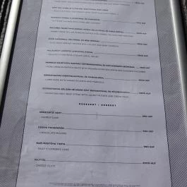 Zeller Bisztró, Budapest - Étlap/itallap