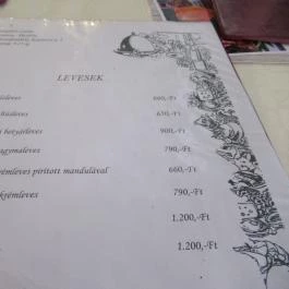 Zempléni Casinó Étterem & Pizzéria Sátoraljaújhely - Étlap/itallap