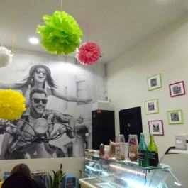 Zimoo Fagylaltozó Budapest - Belső