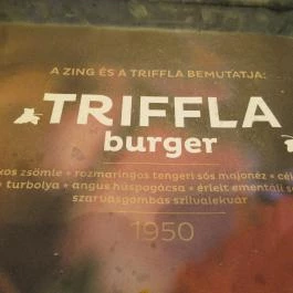 Zing Burger - Oktogon Budapest - Étlap/itallap