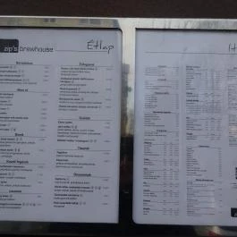 Zip’s Brewhouse Miskolc - Étlap/itallap
