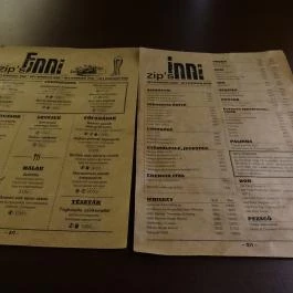 Zip’s Brewhouse Miskolc - Étlap/itallap
