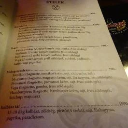Zöld Teknős Barlangja - Native Teaház Budapest - Étlap/itallap