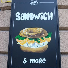 Zoli's Café Bakery, Budapest - Étlap/itallap