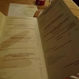 Aqua Villa étterme, Eger - Étlap/itallap