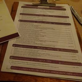 Aqua Villa étterme, Eger - Étlap/itallap