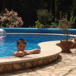 Joó Fogadó Wellness Panzió Rábapaty - Medence/kert