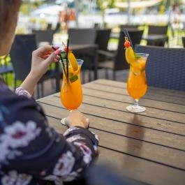 Hotel Yacht Wellness & Business Siófok - Medence/kert