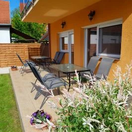 Napsugár Villa B Siófok - Medence/kert