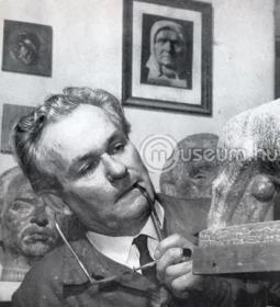 Községi Könyvtár - Borics Pál szobrászművész hagyatéka