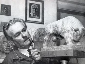 Községi Könyvtár - Borics Pál szobrászművész hagyatéka Sirok