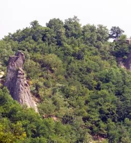 2. legjobb látnivaló: Barát és Apáca sziklák