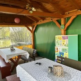 Virág Üdülőház Szarvas - Medence/kert