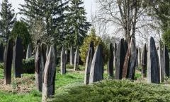 Szatmárcsekei csónakos fejfás református temető