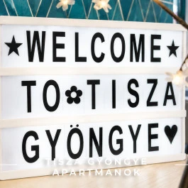 Tisza Gyöngye Apartmanok Szeged - Szobák