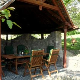 Vadrózsa Panzió Szentendre - Medence/kert