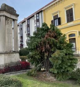 I és II. világháborús emlékművek