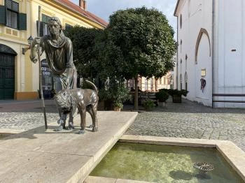 Szent Rókus szökőkút Szigetvár