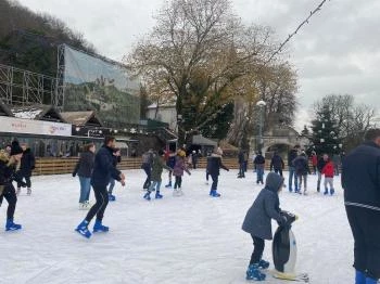 Szigliget Várudvari műjégpálya Szigliget