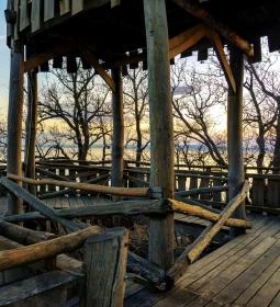 2. legjobb látnivaló: Szigligeti Óvár-kilátó