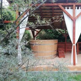 Malom-tó Vendégház Tapolca - Medence/kert