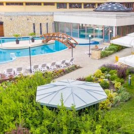 Hunguest Hotel Pelion Tapolca - Medence/kert