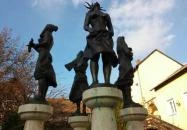 Tapolca - Négy Évszak szoborcsoport