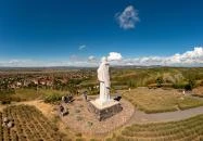 Áldó Krisztus szobor Tarcal