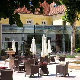 Kristály Imperial Hotel Tata - Medence/kert