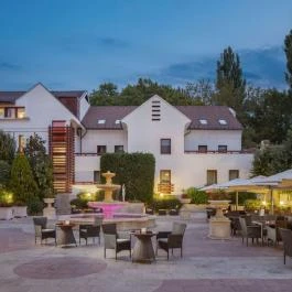 Kristály Imperial Hotel Tata - Medence/kert