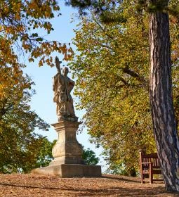 Nepomuki Szent János tihanyi szobra
