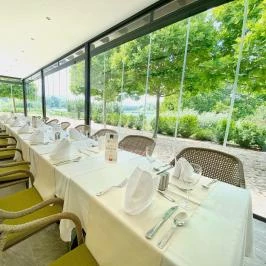 Tisza Balneum Hotel Tiszafüred - Medence/kert