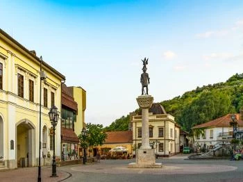 Szent István-szobor Tokaj