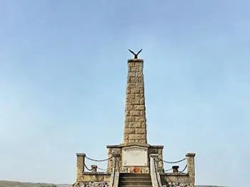 Vitéz Csörgey Károly emlékmű Várpalota