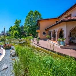 Hotel Stáció Wellness & Konferencia Vecsés - Medence/kert