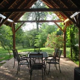 Csinyálóház Velemér - Medence/kert