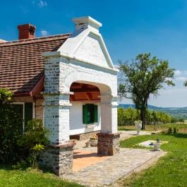 Öreghegyi Apartmanok Vindornyalak - Medence/kert